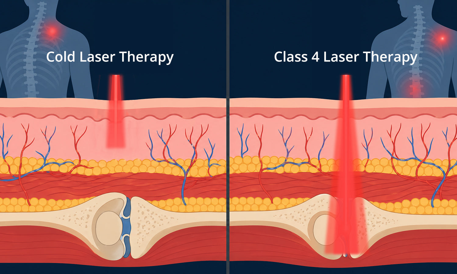 Cold Laser Therapy vs. Class 4 Laser Therapy